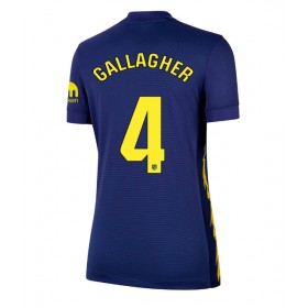 Dámské fotbalový oblečení Atletico Madrid Conor Gallagher #4 Venkovní košile 2025-26 Krátkým Rukávem